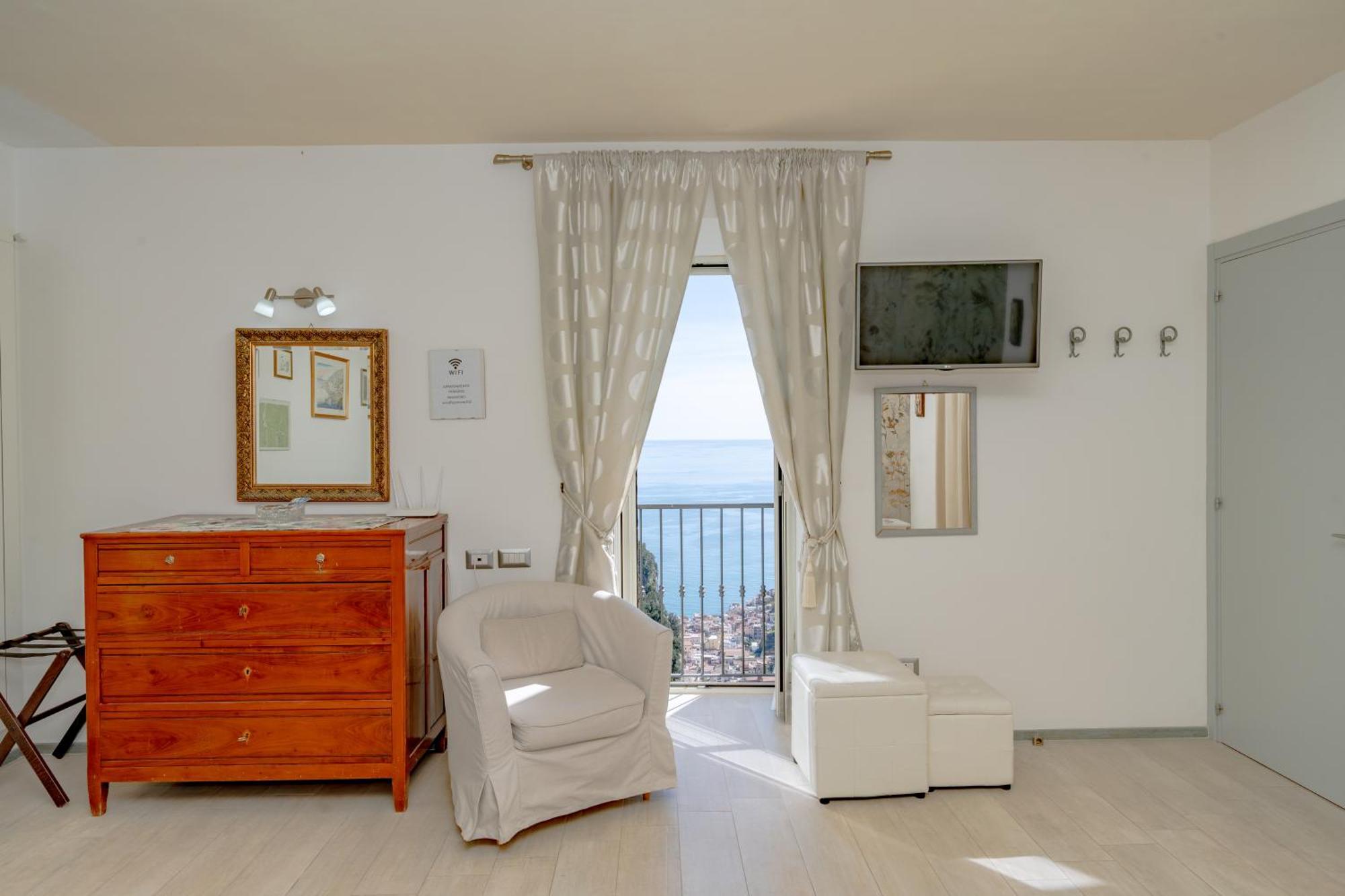 Il Paradiso Sul Mare Apartment Скала Экстерьер фото